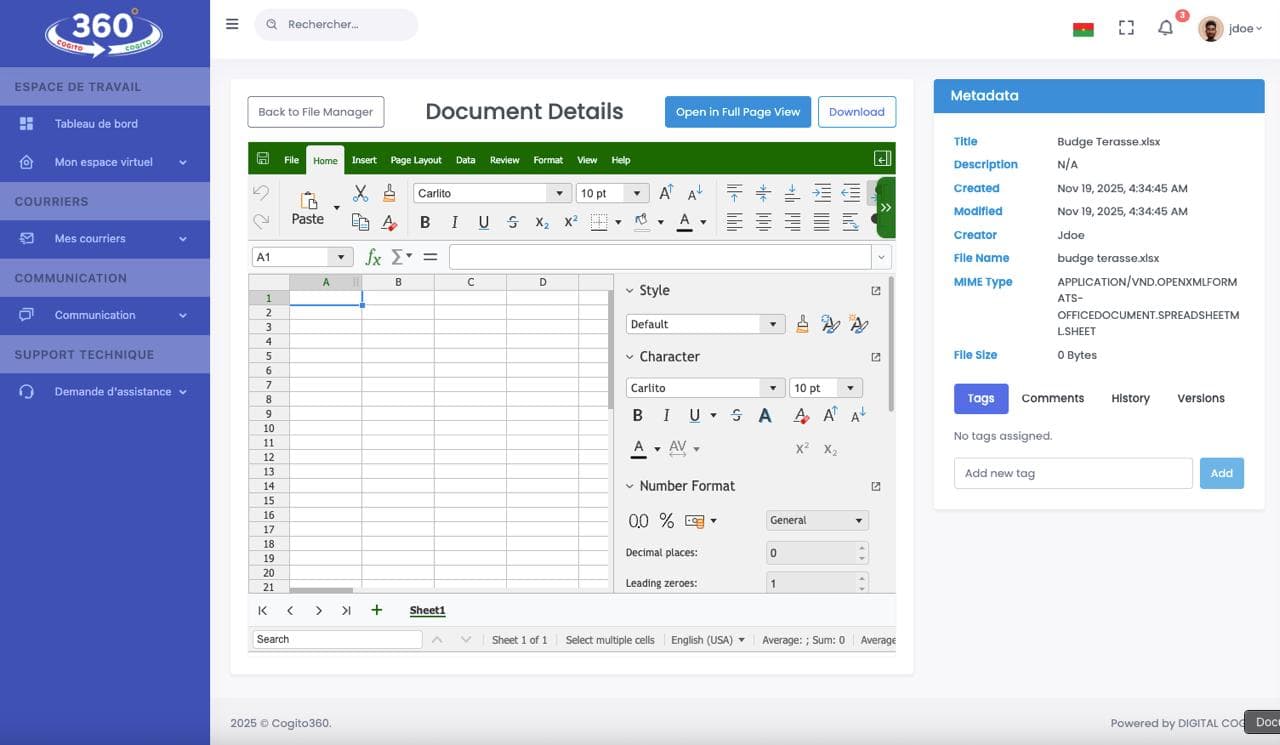 Gestion électronique de documents (GED)